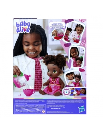 BABY ALIVE FESTINHA DO CHA BARRY BOO NEGRA G0610