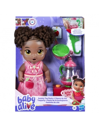 BABY ALIVE FESTINHA DO CHA BARRY BOO NEGRA G0610