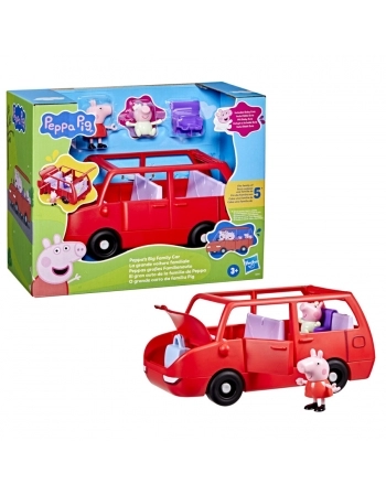 PEPPA PIG CARRO VERMELHO DA FAMILIA NOVO G0541