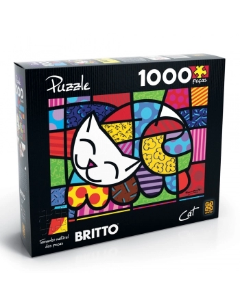 P. 1.000PÇ CAT - ROMERO BRITTO