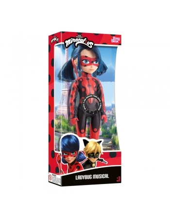 BONECA MIRACULOUS LADYBUG MUSICAL 1875