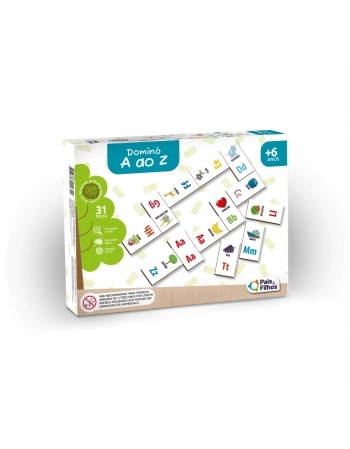 JOGO DOMINO A AO Z MADEIRA 2835