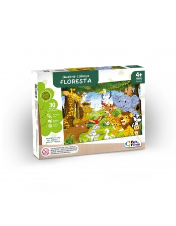 PÇS 30 FLORESTA MADEIRA 7690