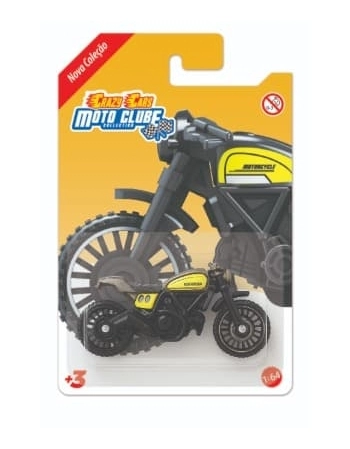 MOTO CRAZY CARS MOTO CLUB 1/64 SORTIDO TGCZ004