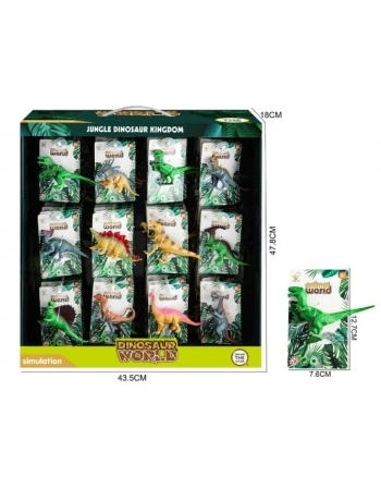 FIGURAS DINOSSAUROS DINOSAUR WORLD SORTIDO TGDN104