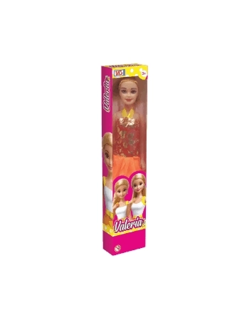 BONECA VALERIA FASHION DOLL COM ROUPAS SORTIDAS TGBN003