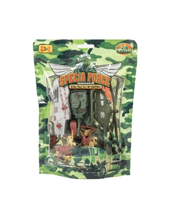 BONECO SOLDADO SPECIA FORCE COM ACESSÓRIOS TGSD101