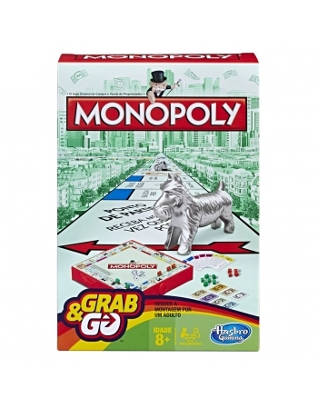 JOGO MONOPOLY GRAB & GO B1002