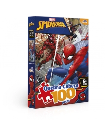 P. 100 PEÇAS HOMEM ARANHA