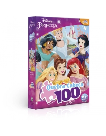 P. 100 PEÇAS PRINCESAS