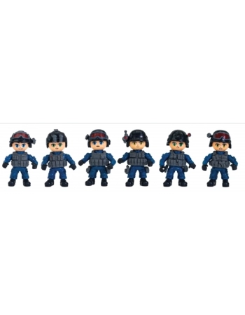 BONECO POLICIA COM ACESSÓRIOS SORTIDO TGBN020