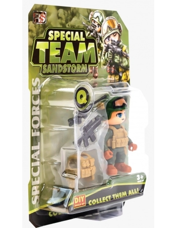 BONECO SOLDADOS COM ACESSÓRIOS SORTIDO TGBN019