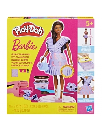 PLAY DOH BONECA BARBIE FASHIONISTA G1359
