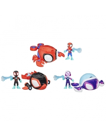 PLK SPIDEY FIGURA E VEICULO 3\" SORTIDO G0663