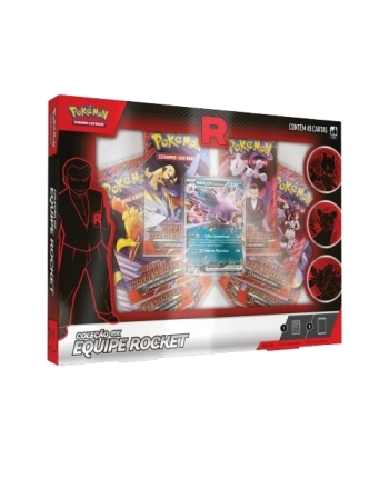 (C) POKÉMON - BOX COLEÇÃO EX EQUIPE ROCKET 35880