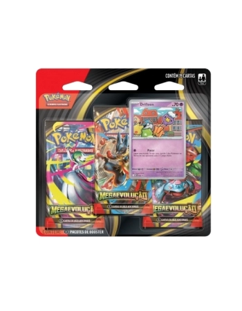 (C) POKÉMON ME01 - BLISTER TRIPLO 35657