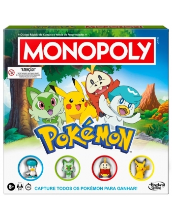 JOGO MONOPOLY POKEMON G0716