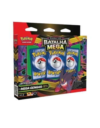 POKÉMON - BARALHO BATALHA MEGA M GENGAR & M DIANCE 35865