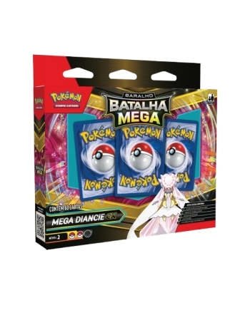 POKÉMON - BARALHO BATALHA MEGA M GENGAR & M DIANCE SORTIDO 35865