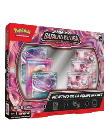 C POKÉMON - DECK BATALHA DE LIGA MEWTWO EX 35874
