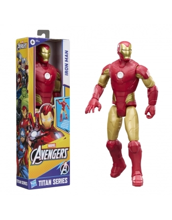 AVENGERS FIGURA TITAN HOMEM DE FERRO NOVO G2770