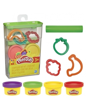 PLAY DOH CONJUNTO DE FORMAS E POTES SORTIDO G2487