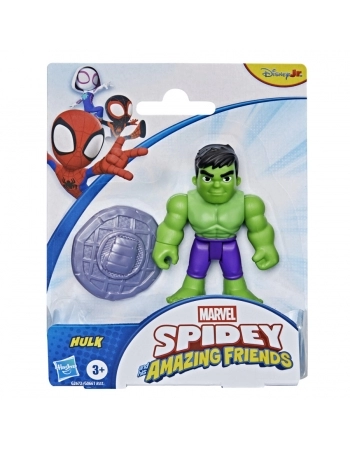 PLK SPIDEY FIGURA 3\' HULK COM ESCUDO G2672