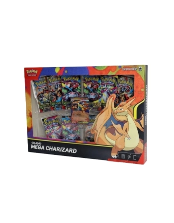 POKÉMON - BOX COLEÇÃO MEGA CHARIZARD X & Y SORTIDO 36436