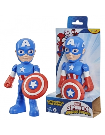 PLK SPIDEY FIGURA GIGANTE CAPITAO AMERICA G2462
