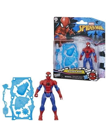 SPD ACTION VERSE FIGURA HOMEM ARANHA COM ACESSORIOS G2852