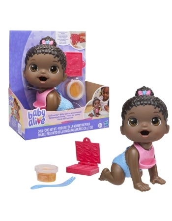 BABY ALIVE HORA DA PAPINHA NEGRA F2619