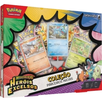 POKÉMON - BOX COLEÇÃO PARCEIROS INICIAIS - HERÓIS EXCELSOS 36446