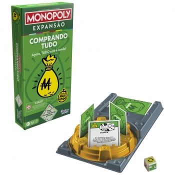 JOGO MONOPOLY EXPANSAO COMPRANDO TUDO G0720