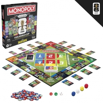 JOGO MONOPOLY PANINI PRIZM FIFA EDITION CORE GAME (LEGENDS + 2026 WC STARS) G2633
