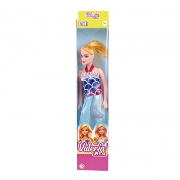 VALERIA LIFE STYLE - FASHION DOLL COM ROUPAS SORTIDAS TGBN008