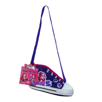 BOLSA TENIS ZÍPER DOS ROSA - KATLEN 2286