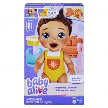 BABY ALIVE HORA DO JANTAR GIGI MORENA G2789