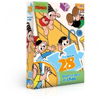 PÇS. 28 QUEBRA-CABEÇAS TURMA DA MÔNICA 8096