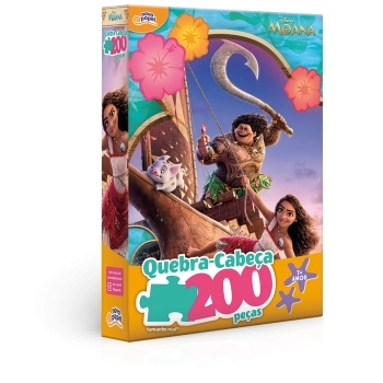PÇS. 200 QUEBRA-CABEÇAS MOANA 8099