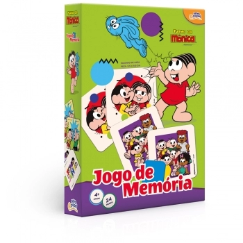 JOGO MEMÓRIA TURMA DA MÔNICA 8101