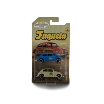 CARRO DE FERRO VINTAGE COLECIONÁVEL FUQUETA/KOMBOZA 1/64 C/2 SORT TGKFC002