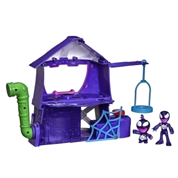PLK SPIDEY SAF SYMBIE BUBBLING PLAYSET G1990