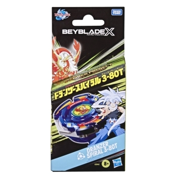 BEYBLADE X PIÃO C/ LANÇADOR DRANZER SPIRAL 3-80T G1842