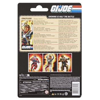 GI JOE RETRO DAVID "CRAZYLEGS" THOMAS G2291