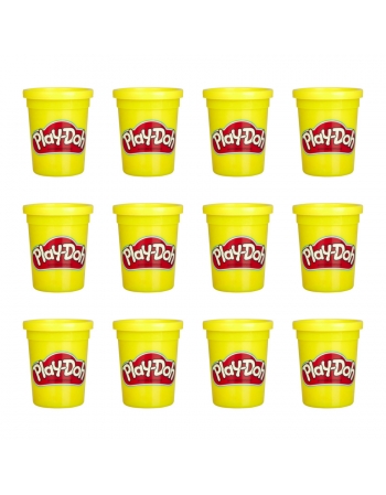 PLAY DOH 12PACK YELLOW E4829