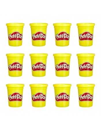 PLAY DOH 12PACK YELLOW E4829
