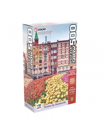 P. 500 PÇS FLORES EM AMSTERDÃ