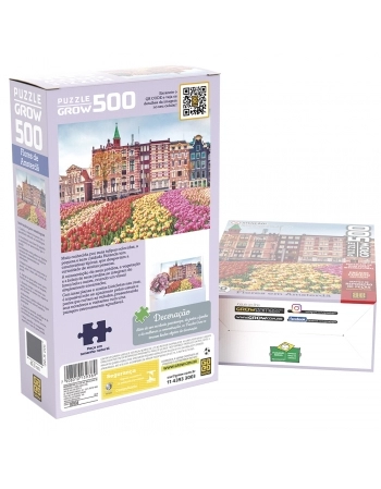 P. 500 PÇS FLORES EM AMSTERDAN