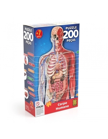 P. 200 PÇS CORPO HUMANO 3937