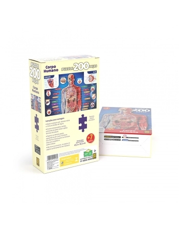 P. 200 PÇS CORPO HUMANO 3937